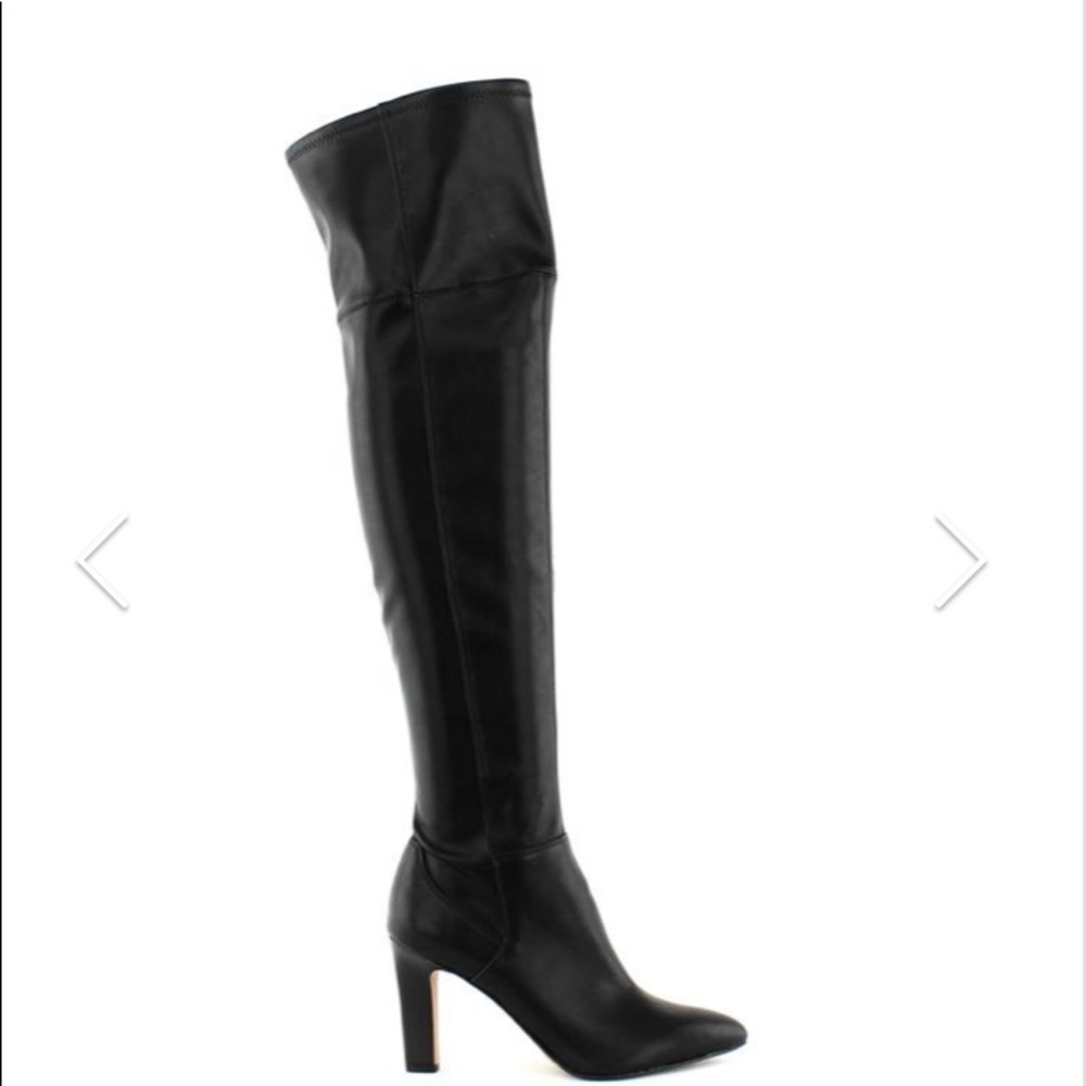 Franco Sarto Black Katie Over-The-Knee Boot